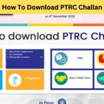 How to download PTRC challan