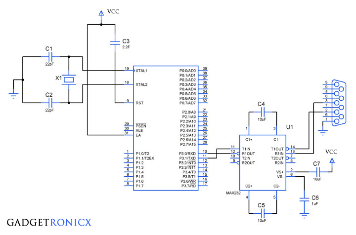 Read more about the article How to connect 8051 microcontroller to pc