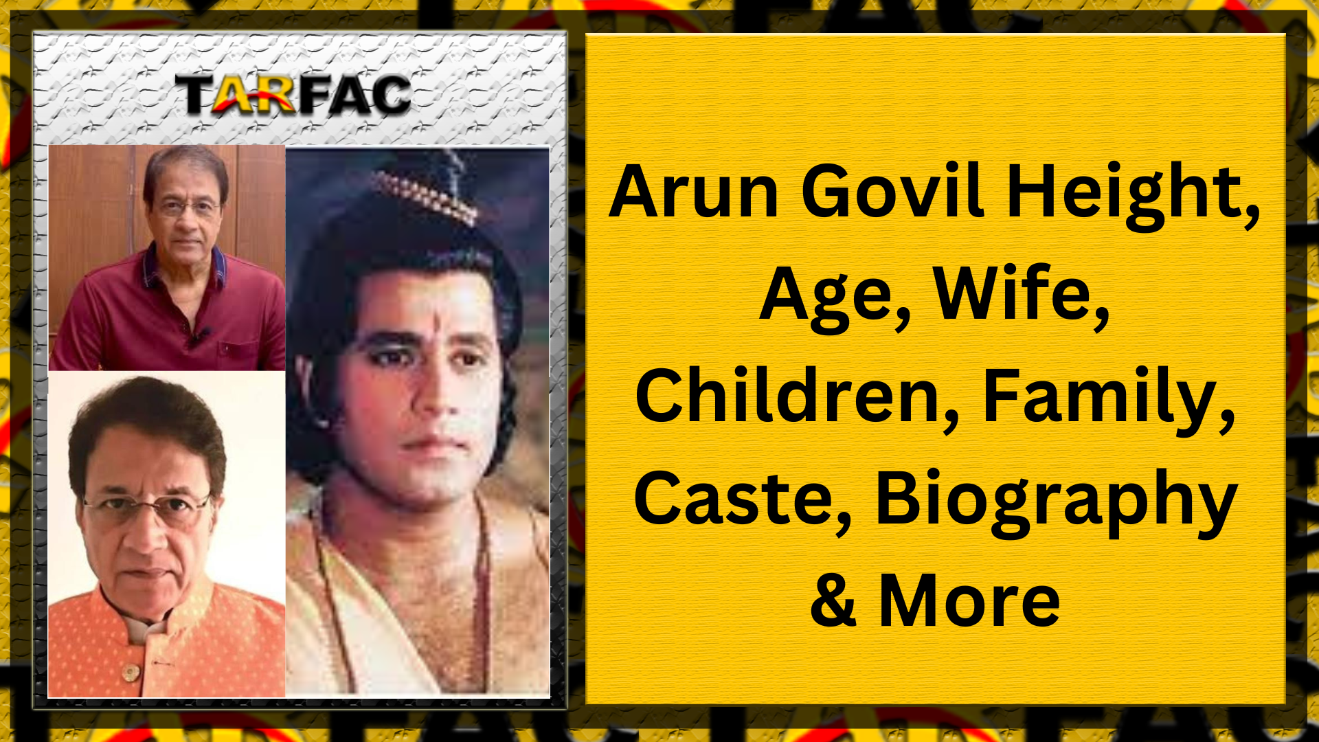 You are currently viewing Arun Govil Height, Age, Wife, Children, Family, Caste, Biography & More