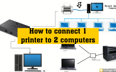 How to connect 1 printer to 2 computers