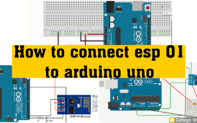 How to connect esp 01 to arduino uno