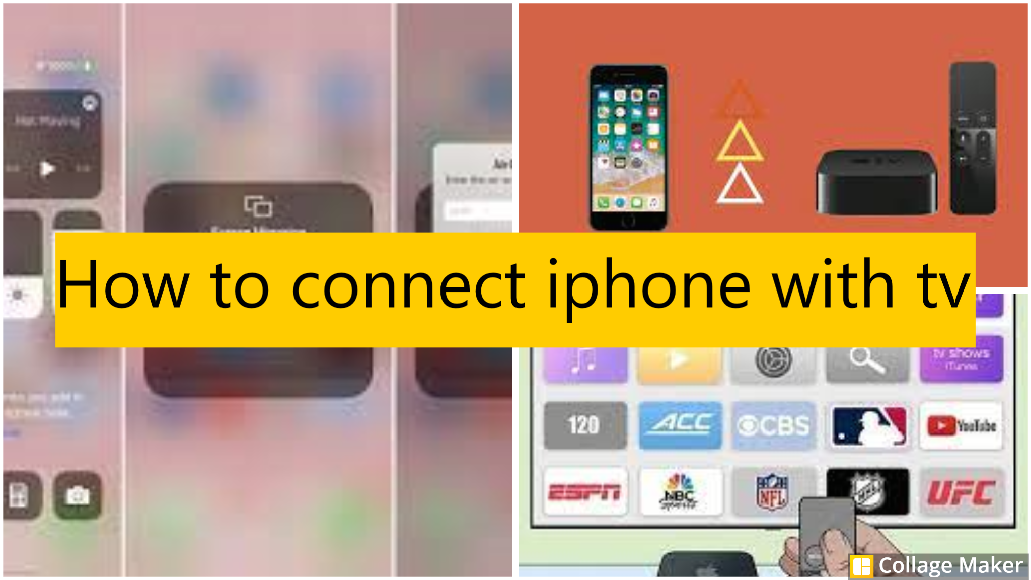 You are currently viewing How to connect iphone with tv
