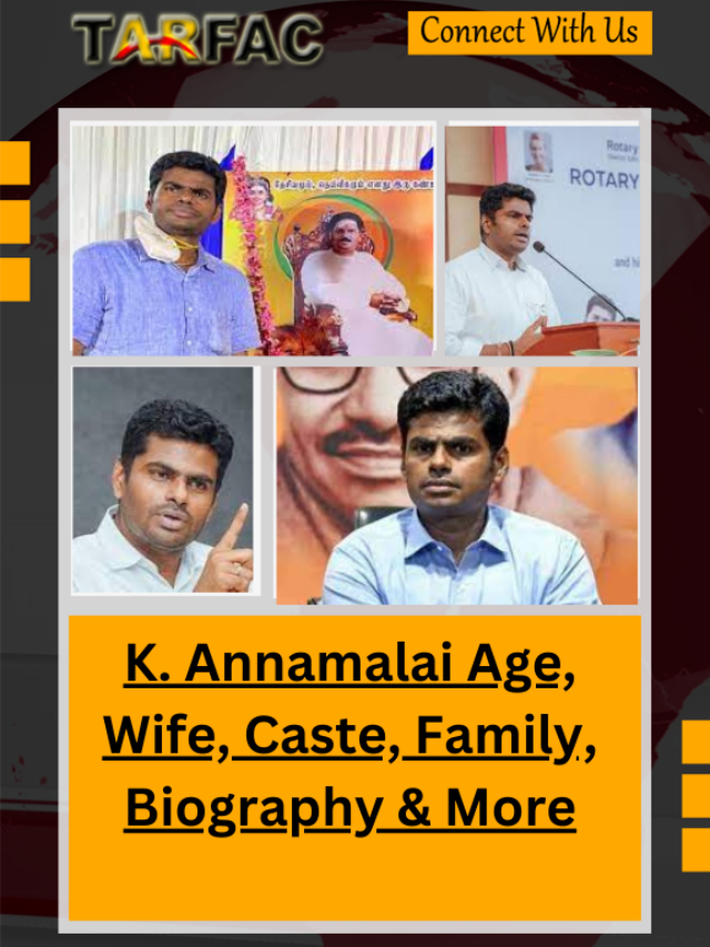 K. Annamalai Age, Wife, Caste, Family, Biography & More