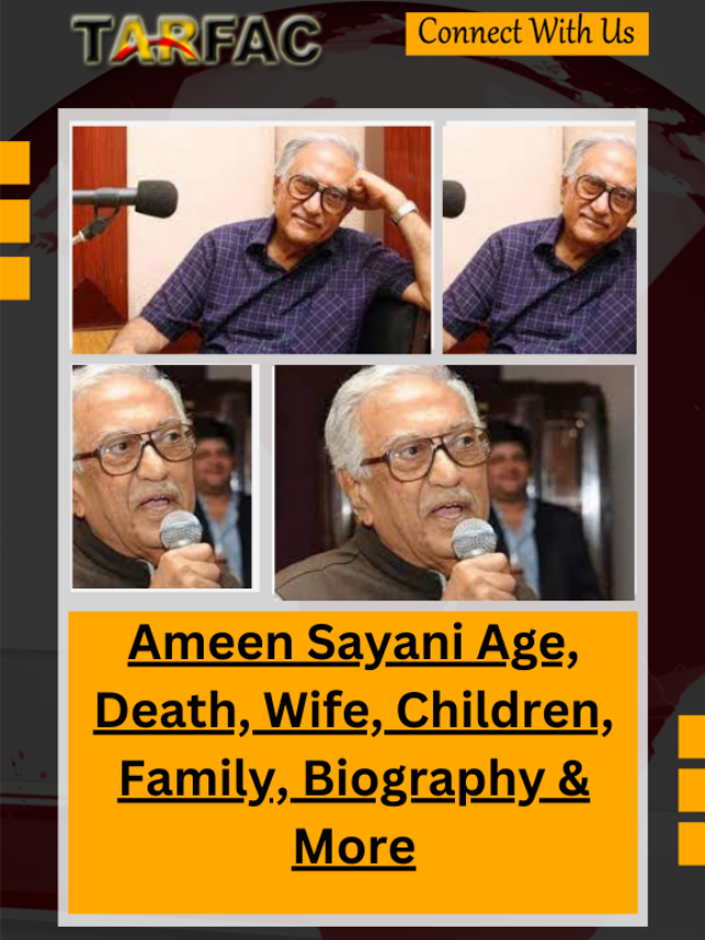 Ameen Sayani Age, Death, Wife, Children, Family, Biography & More